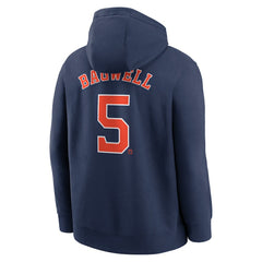 Jeff Bagwell Houston Astros Nike Retired Player Name & Number Club Pullover Hoodie - Navy - Nike Discount