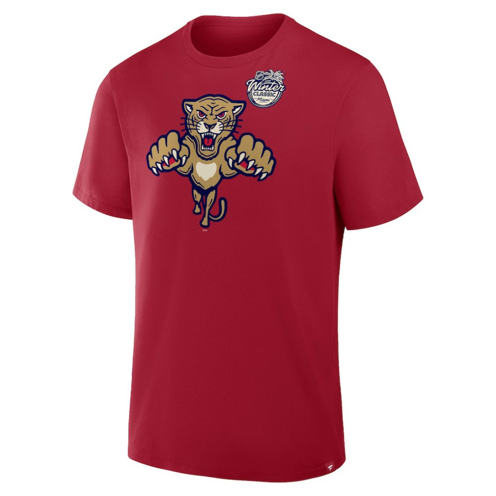 Florida Panthers Fanatics 2026 NHL Winter Classic T-Shirt - Red - NHL 2001759293
