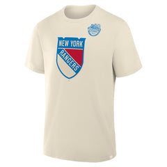 New York Rangers Fanatics 2026 NHL Winter Classic T-Shirt - Cream - NHL 2001759294