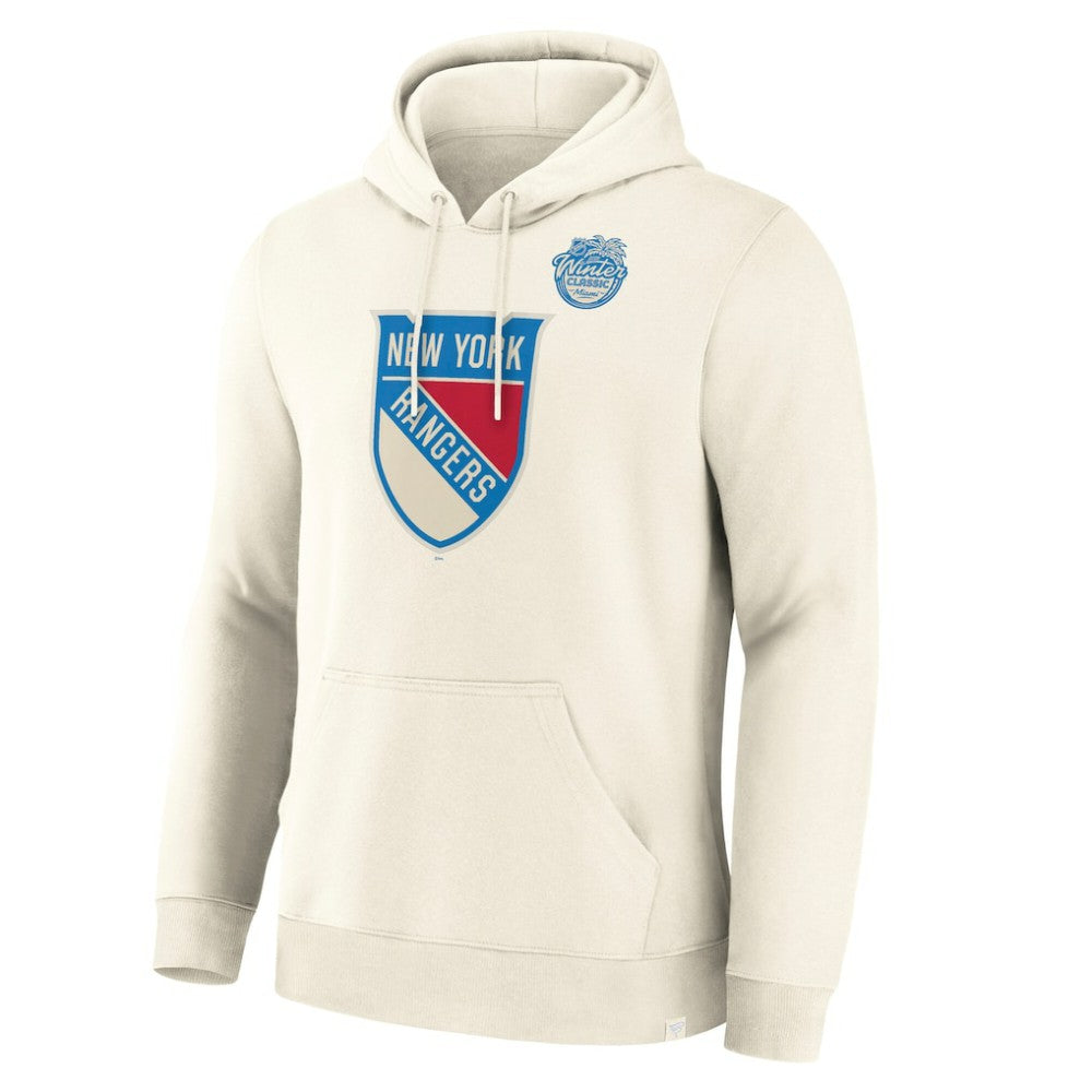 New York Rangers Fanatics 2026 NHL Winter Classic Pullover Hoodie - Cream - NHL 2001759296