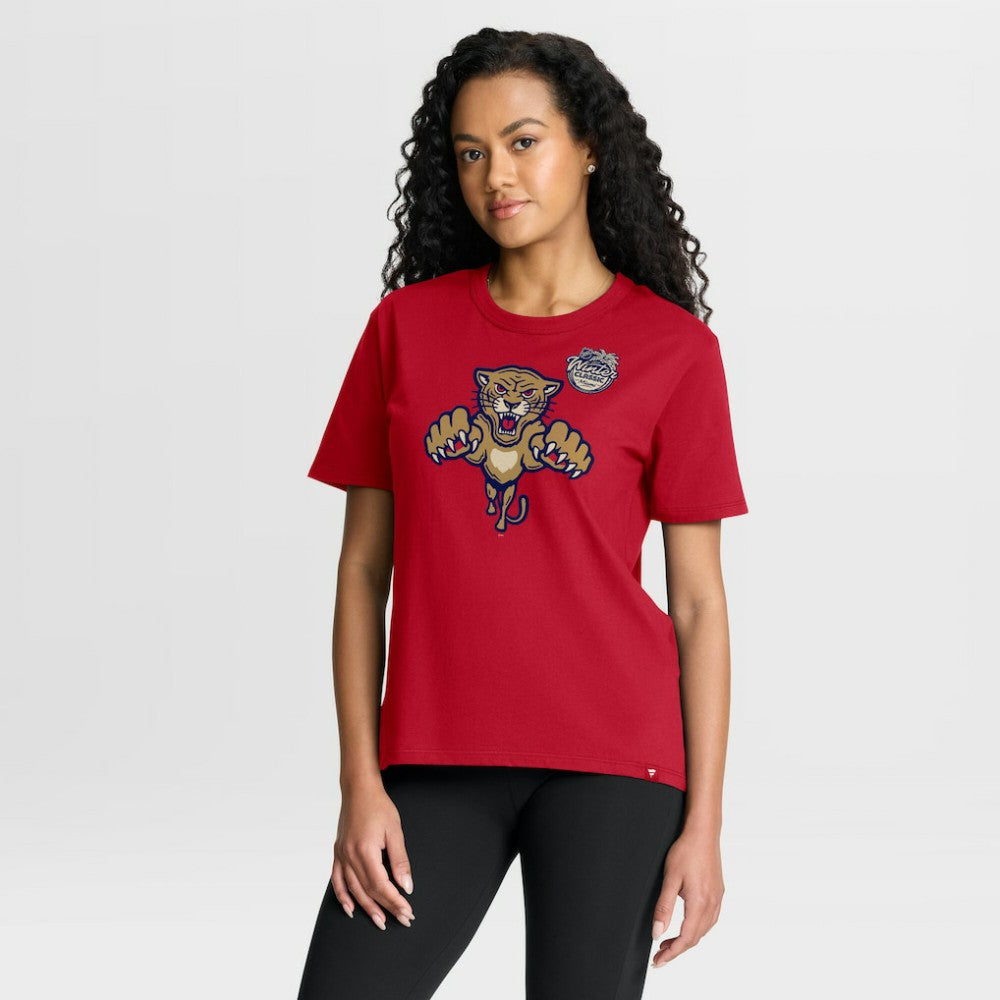 Florida Panthers Fanatics Women's 2026 NHL Winter Classic T-Shirt - Red - NHL 2001759297