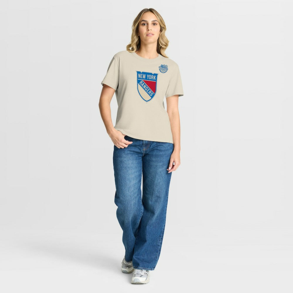 New York Rangers Fanatics Women's 2026 NHL Winter Classic T-Shirt - Cream - NHL 2001759298
