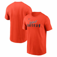 Detroit Tigers Nike Alternate T-Shirt - Orange - Nike Discount