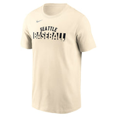 Seattle Mariners Nike Alternate T-Shirt - Cream - Nike Sale