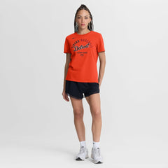 Detroit Tigers Nike Women's Alternate Fashion T-Shirt - Orange - Nike Online