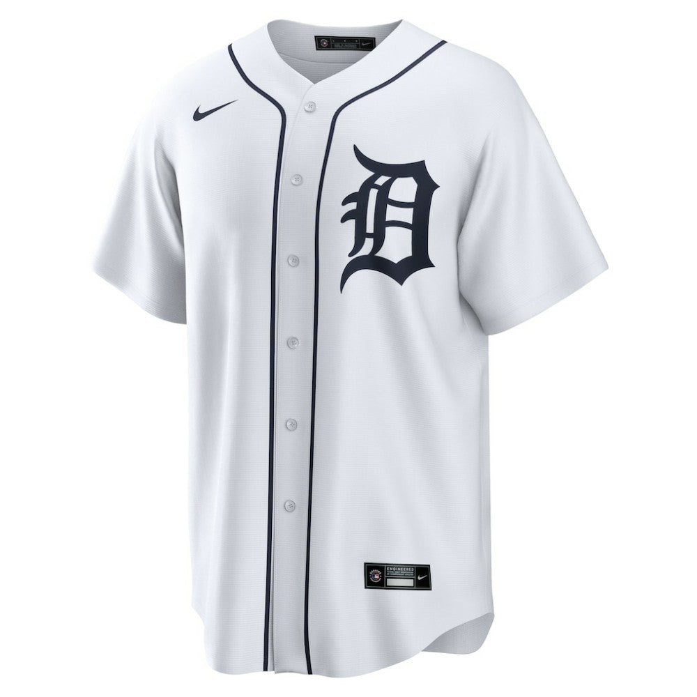 Dillon Dingler Detroit Tigers Nike Home Replica Jersey - White - Nike Lifestyle