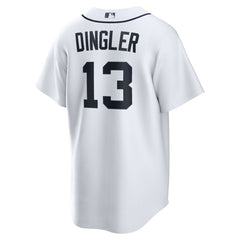 Dillon Dingler Detroit Tigers Nike Home Replica Jersey - White - Nike Lifestyle