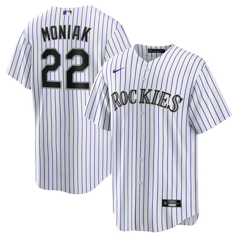Mickey Moniak Colorado Rockies Nike Home Replica Jersey - White - Nike Discount