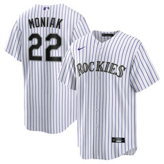Mickey Moniak Colorado Rockies Nike Home Replica Jersey - White - Nike Discount