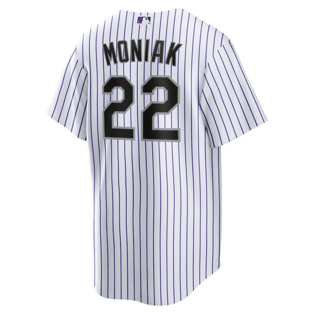 Mickey Moniak Colorado Rockies Nike Home Replica Jersey - White - Nike Discount
