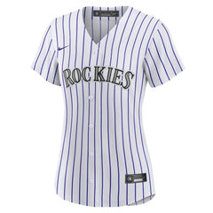 Tyler Freeman Colorado Rockies Nike Women's Home Replica Jersey - White - Nike Online