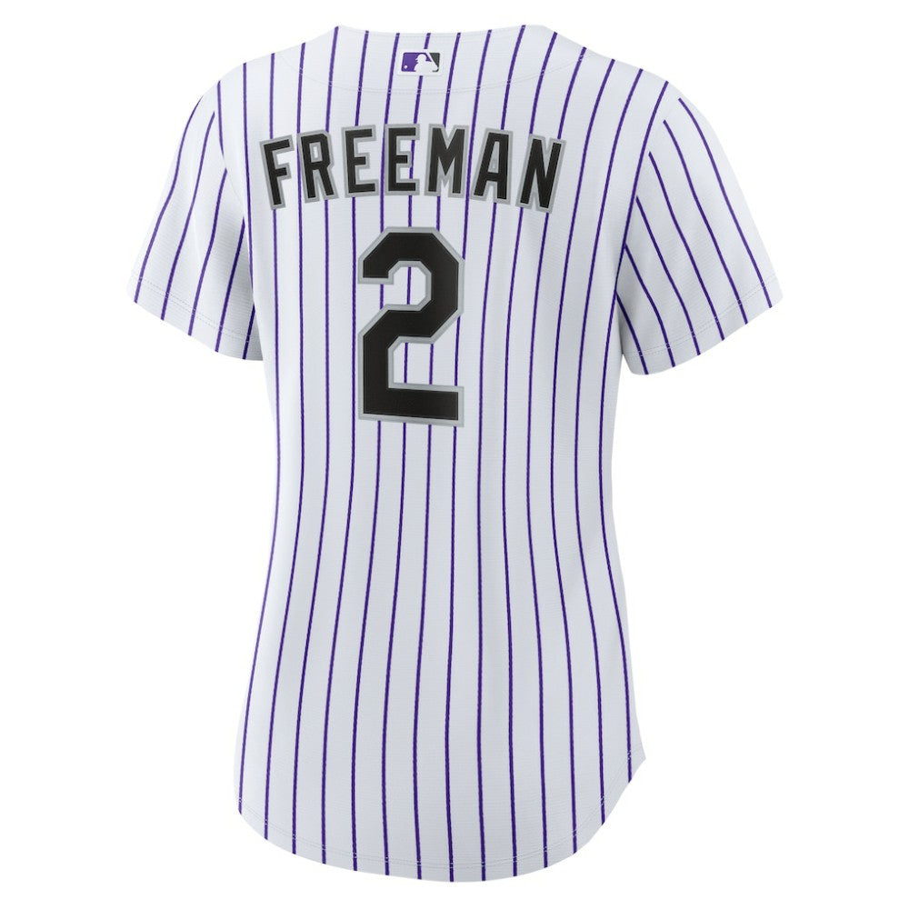 Tyler Freeman Colorado Rockies Nike Women's Home Replica Jersey - White - Nike Online