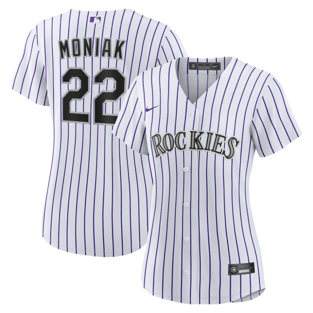 Mickey Moniak Colorado Rockies Nike Women's Home Replica Jersey - White - Nike Discount