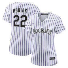 Mickey Moniak Colorado Rockies Nike Women's Home Replica Jersey - White - Nike Discount