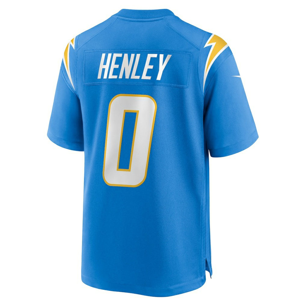 Nike Daiyan Henley Los Angeles Chargers Team Game Jersey Powder Blue