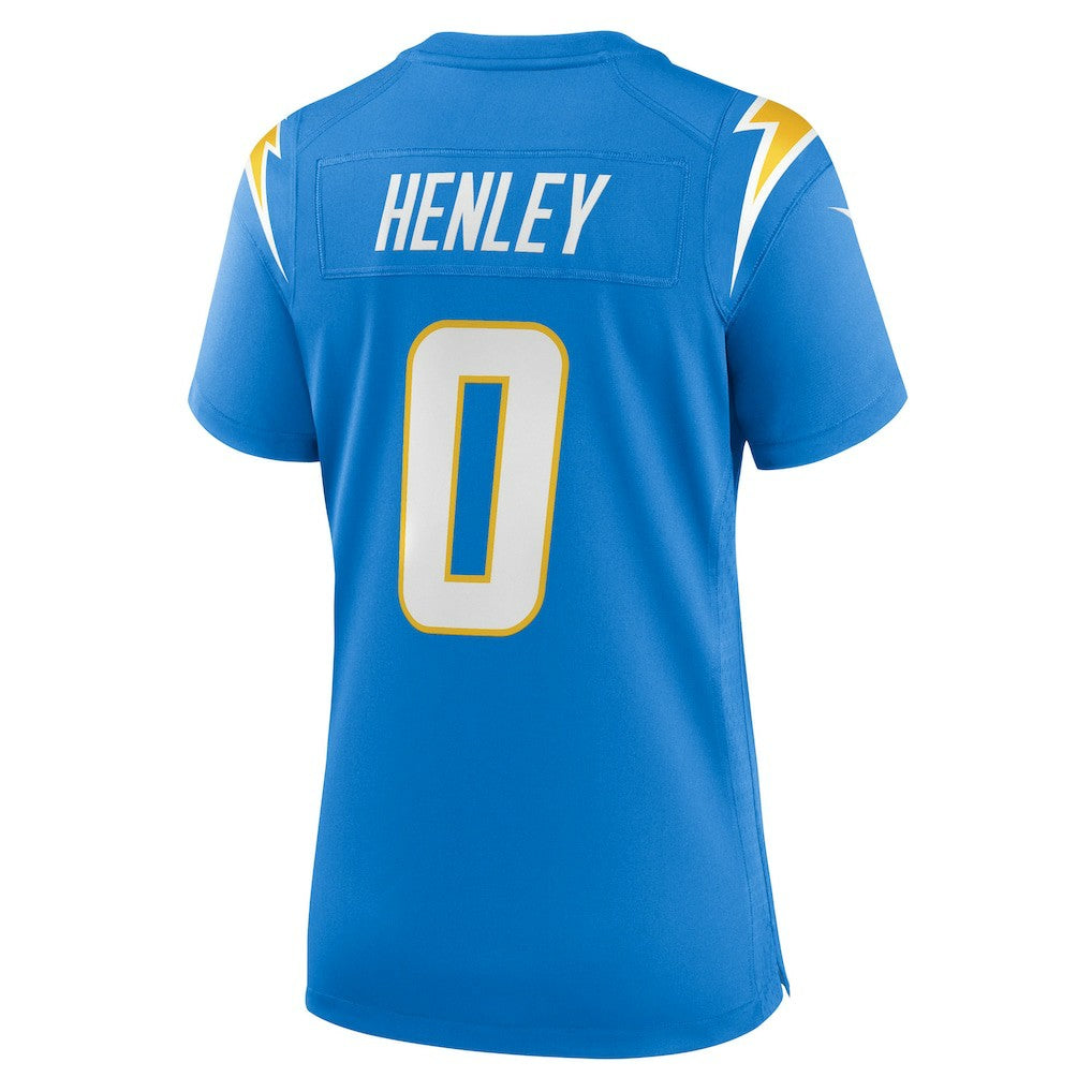 Nike Daiyan Henley Los Angeles Chargers Women's Team Game Jersey Powder Blue