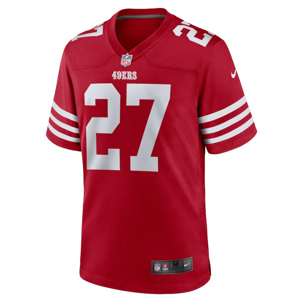 Nike Ji'Ayir Brown San Francisco 49ers Team Game Jersey Scarlet