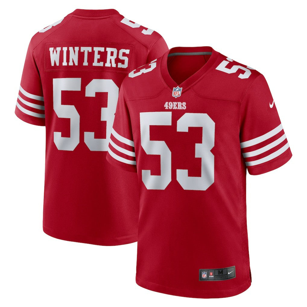 Nike Dee Winters San Francisco 49ers Team Game Jersey Scarlet