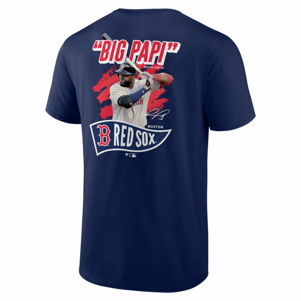 David Ortiz Boston Red Sox Fanatics Retired Player Nickname Name & Number T-Shirt - Navy - Fanatics Online