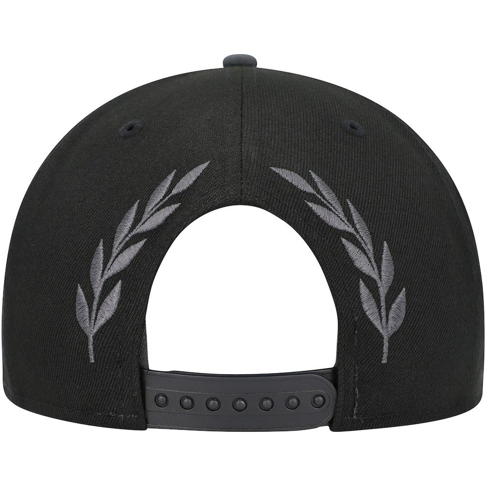 Brooklyn Nets Back Laurels 9FIFTY Snapback Hat Black | New Era US