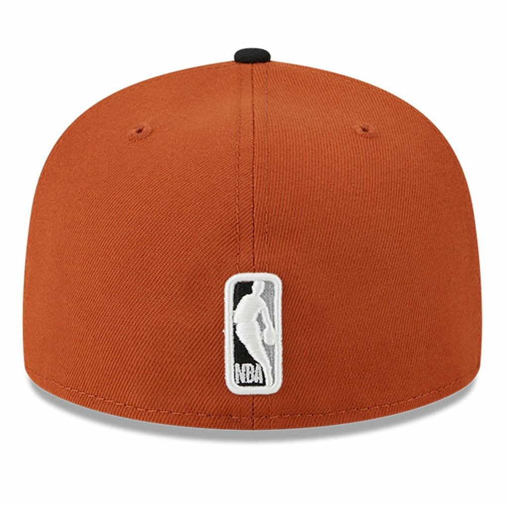 Philadelphia 76ers Two-Tone 59FIFTY Fitted Hat Rust/Black | New Era online