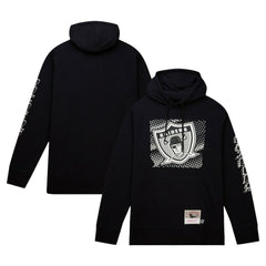 Mitchell & Ness Las Vegas Raiders Gridiron Classics Big Face 7.0 Pullover Hoodie Black