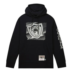 Mitchell & Ness Las Vegas Raiders Gridiron Classics Big Face 7.0 Pullover Hoodie Black