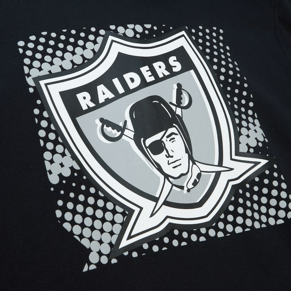 Mitchell & Ness Las Vegas Raiders Gridiron Classics Big Face 7.0 Pullover Hoodie Black
