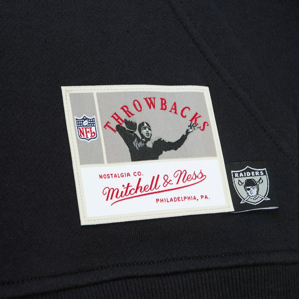 Mitchell & Ness Las Vegas Raiders Gridiron Classics Big Face 7.0 Pullover Hoodie Black