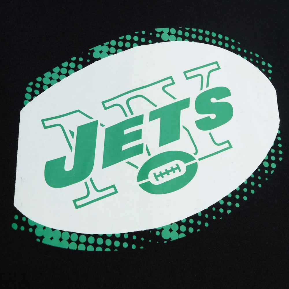 Mitchell & Ness New York Jets Gridiron Classics Big Face 7.0 Pullover Hoodie Black