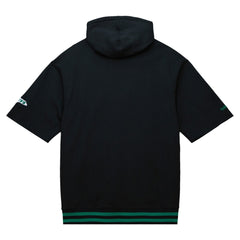 Mitchell & Ness New York Jets Pre-Game Short Sleeve Pullover Hoodie Black