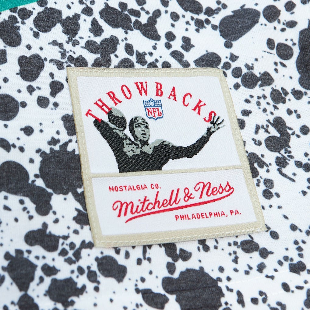 Mitchell & Ness New York Jets Team Burst Sublimated T-Shirt White