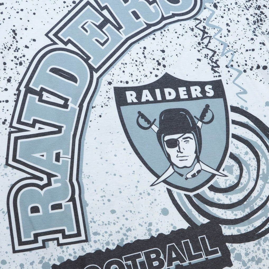 Mitchell & Ness Las Vegas Raiders Team Burst Sublimated T-Shirt White