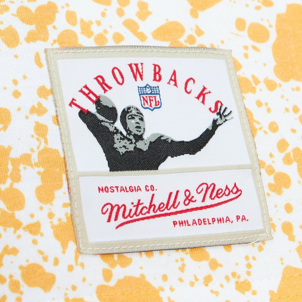 Mitchell & Ness Pittsburgh Steelers Team Burst Sublimated T-Shirt White