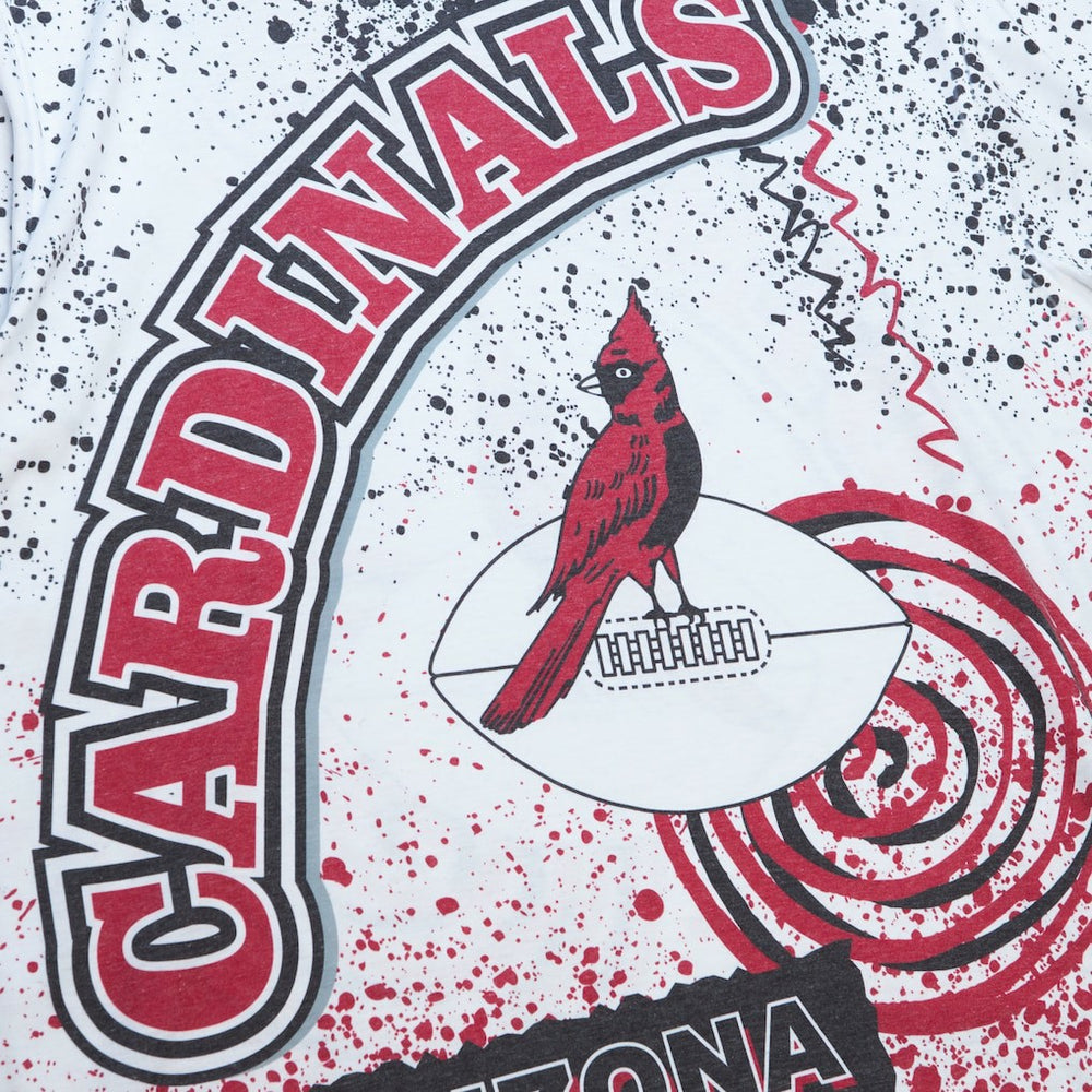 Mitchell & Ness Arizona Cardinals Team Burst Sublimated T-Shirt White