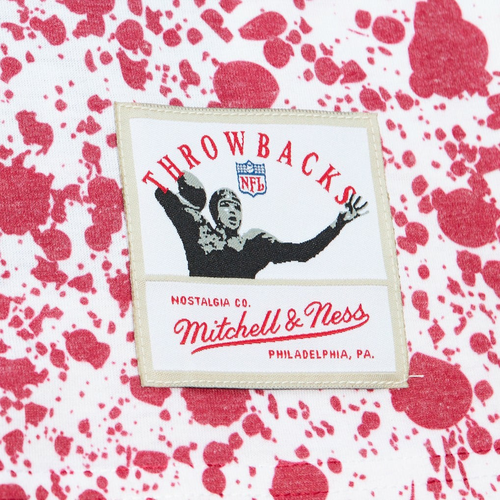 Mitchell & Ness Arizona Cardinals Team Burst Sublimated T-Shirt White