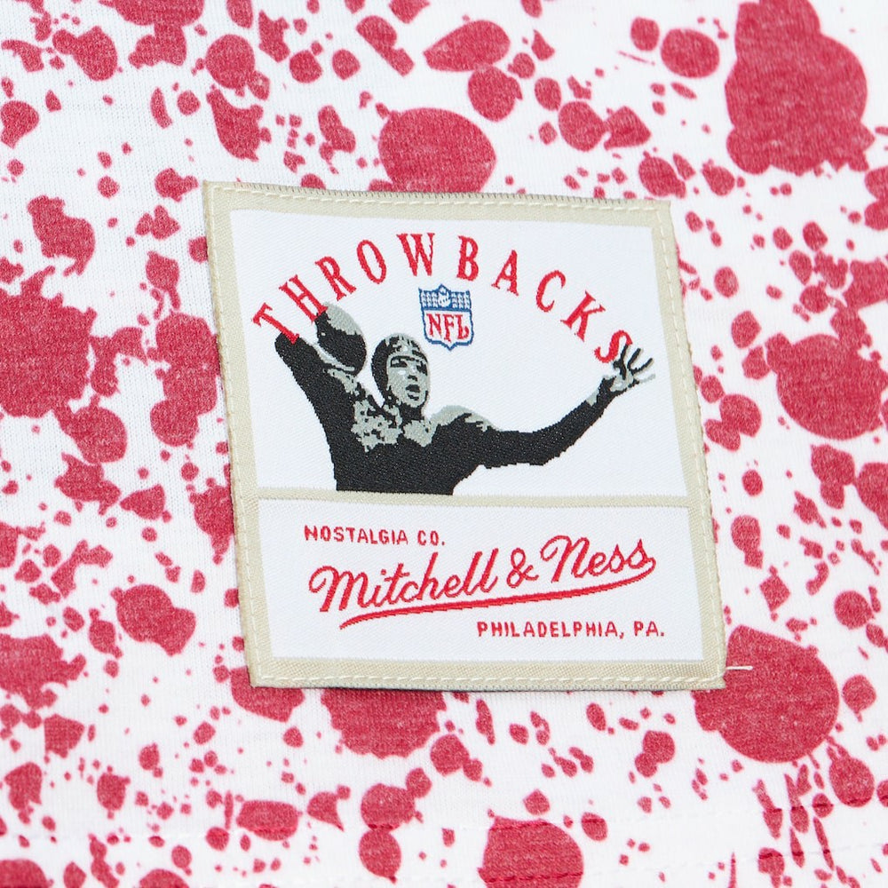 Mitchell & Ness Arizona Cardinals Team Burst Sublimated T-Shirt White