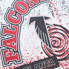 Mitchell & Ness Atlanta Falcons Team Burst Sublimated T-Shirt White