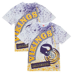 Mitchell & Ness Minnesota Vikings Team Burst Sublimated T-Shirt White