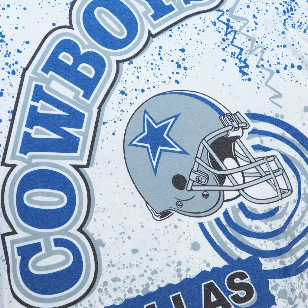 Mitchell & Ness Dallas Cowboys Team Burst Sublimated T-Shirt White