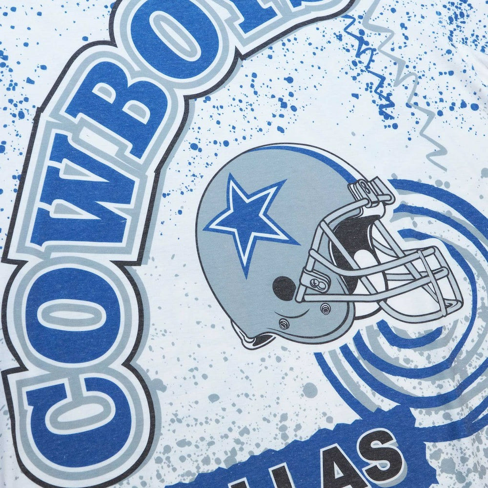 Mitchell & Ness Dallas Cowboys Team Burst Sublimated T-Shirt White