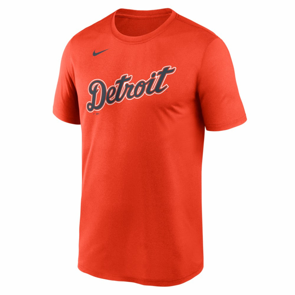 Detroit Tigers Nike New Legend Wordmark Dri-FIT T-Shirt - Orange - Nike on Sale