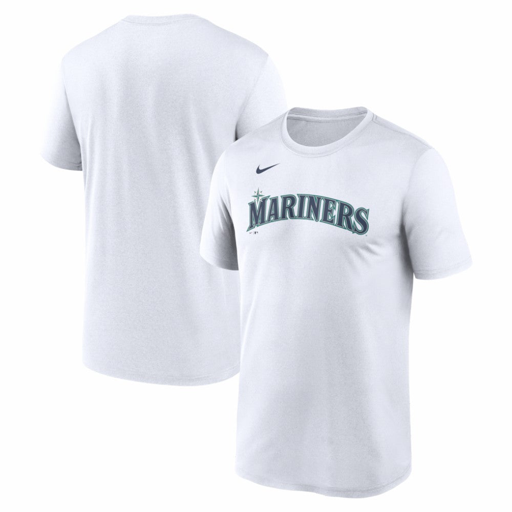 Seattle Mariners Nike New Legend Wordmark Dri-FIT T-Shirt - White - Nike Sale