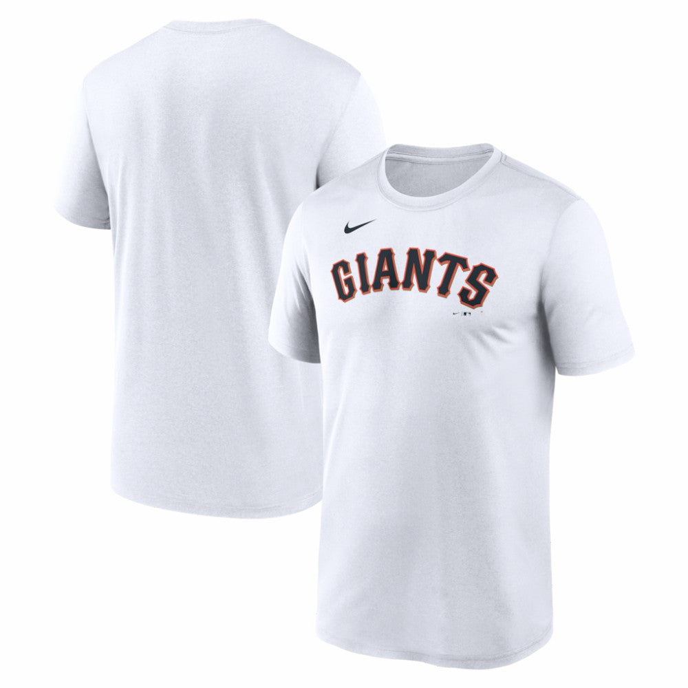 San Francisco Giants Nike New Legend Wordmark Dri-FIT T-Shirt - White - Nike Discount