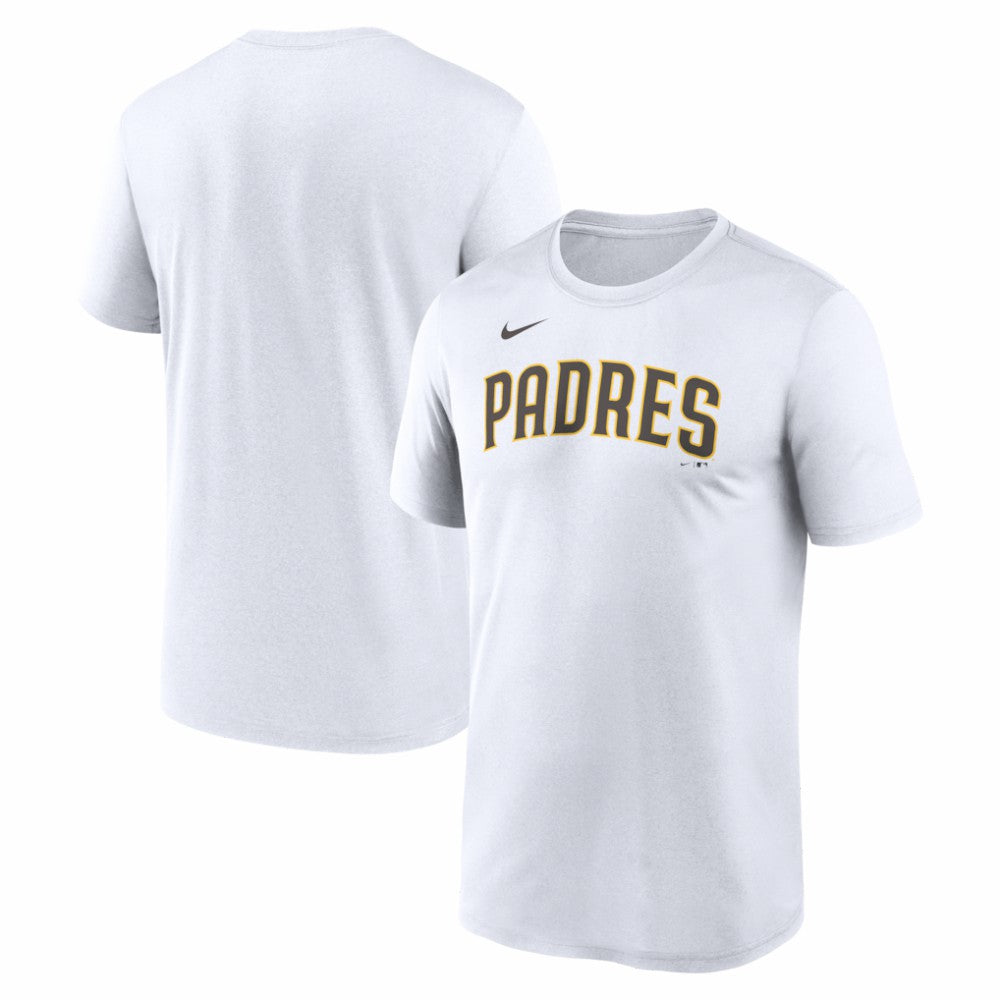San Diego Padres Nike New Legend Wordmark Dri-FIT T-Shirt - White - Nike on Sale