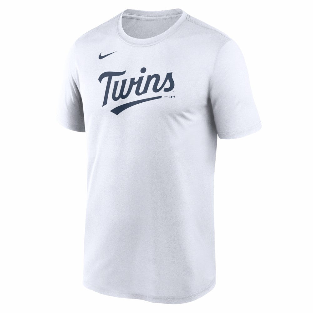 Minnesota Twins Nike New Legend Wordmark Dri-FIT T-Shirt - White - Nike Discount