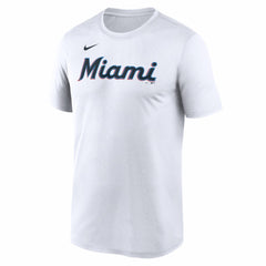 Miami Marlins Nike New Legend Wordmark Dri-FIT T-Shirt - White - Nike Online