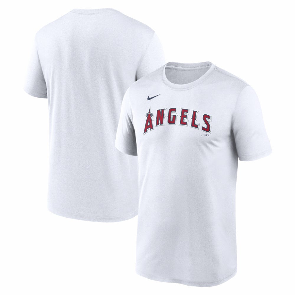 Los Angeles Angels Nike New Legend Wordmark Dri-FIT T-Shirt - White - Nike on Sale