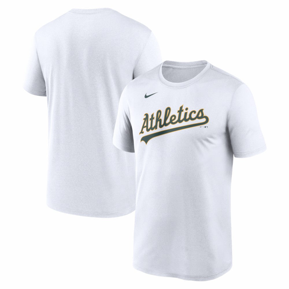 Athletics Nike New Legend Wordmark Dri-FIT T-Shirt - White - Nike Online