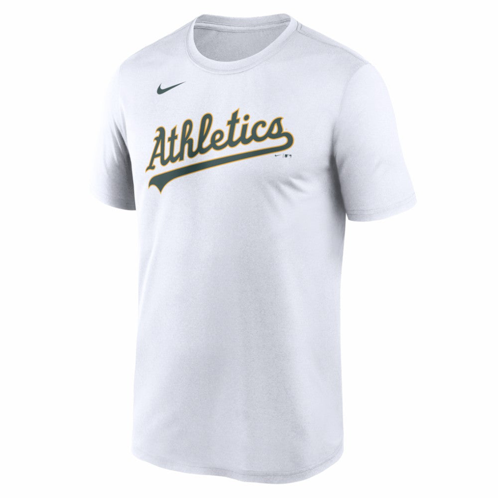 Athletics Nike New Legend Wordmark Dri-FIT T-Shirt - White - Nike Online